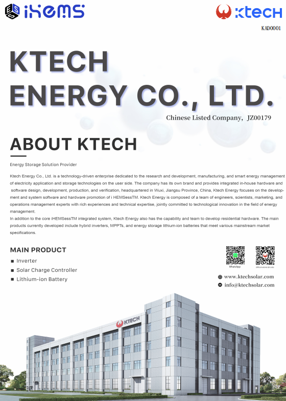 Folleto de productos Ktech